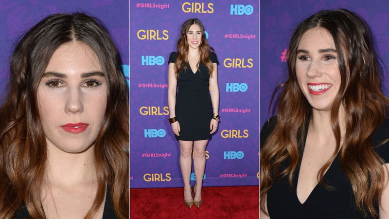 Illustration for article titled Awkward Hemlines and Slinky Slip Dresses at the Girls Premiere